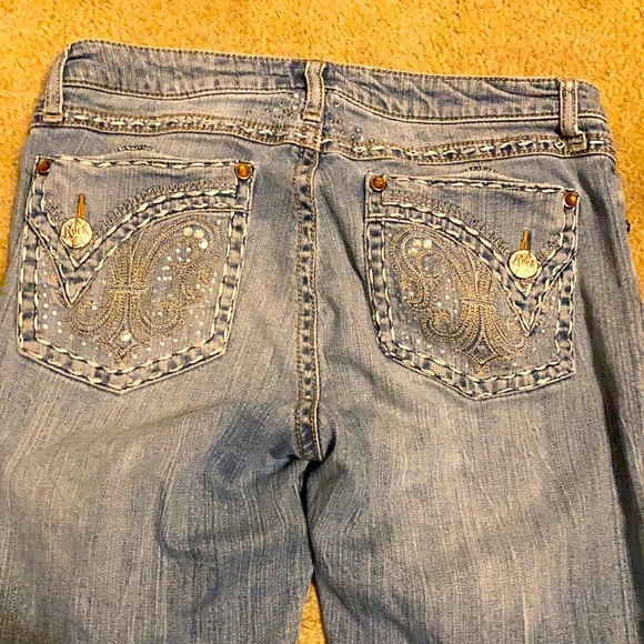 Women's Rock 47 by Wrangler Jeans - 9/10 x 32 - Picture 5 of 6